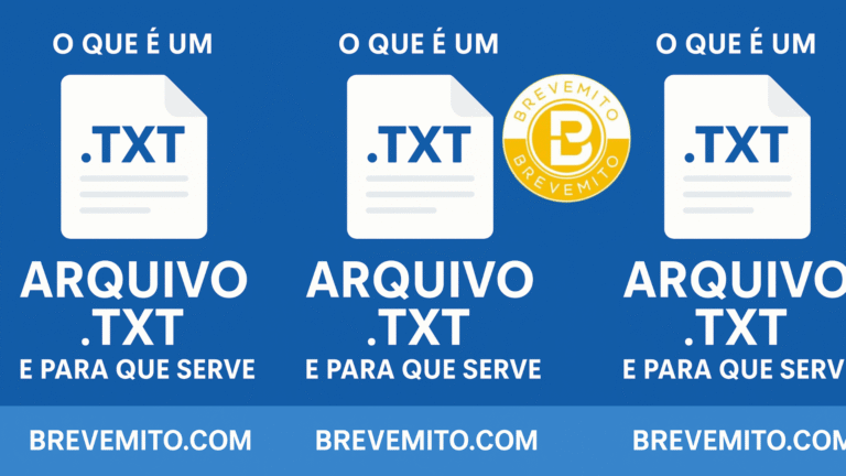 O que é um Arquivo .TXT e Para que Serve