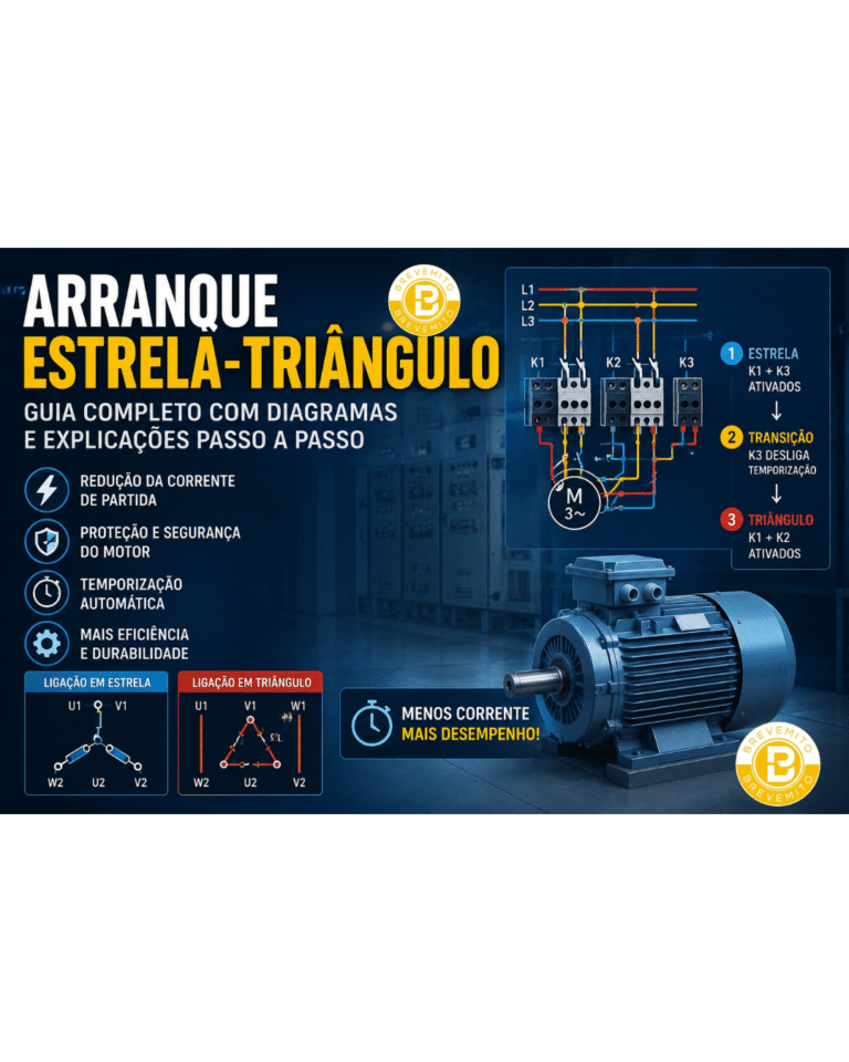 Arranque Estrela-Triângulo em Motores Trifásicos
