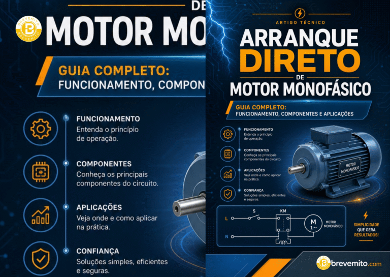 Arranque Direto de Motor Monofásico