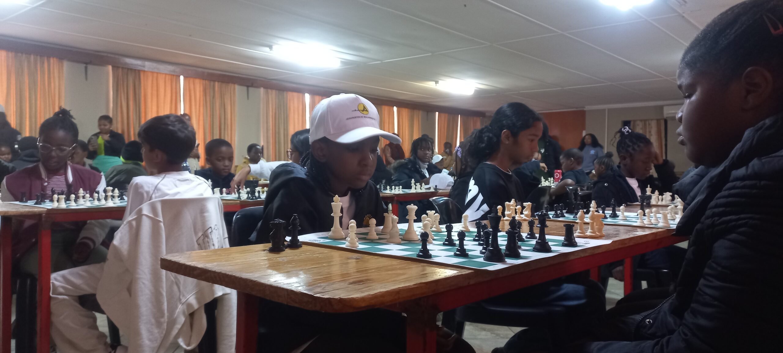 Aina Shafinha Manjate da categoria U12 do Trojan Horse Chess Open 2026