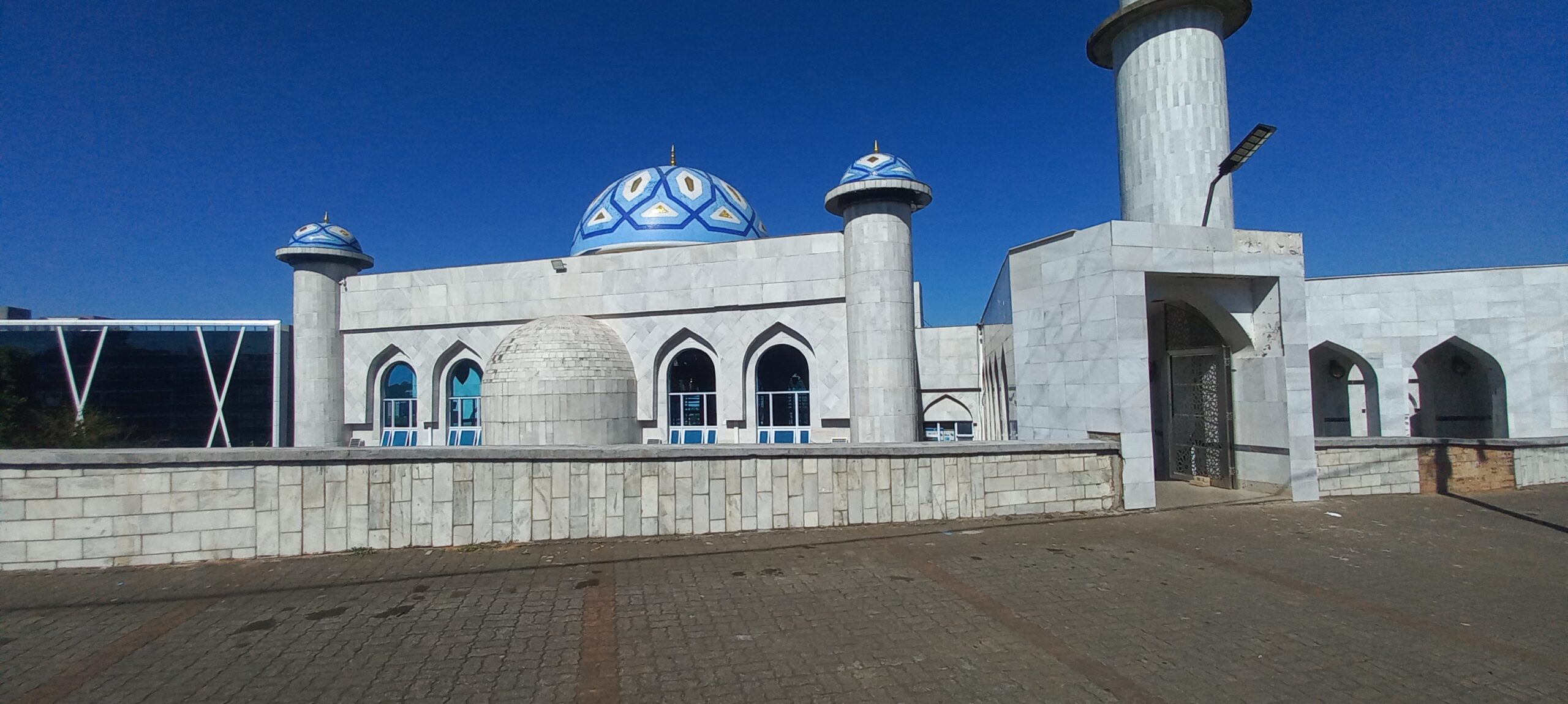 Vista da capital administrativa Mbabane, próxima de Manzini, em Eswatini