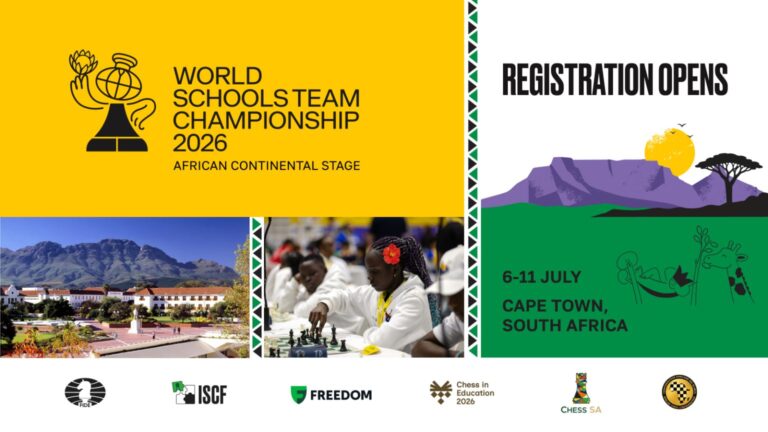 World Schools Team Championship 2026 começa em Stellenbosch com Moçambique representado pelo Colégio Arca de Saber